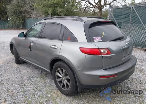 2008 Infiniti Fx35 from USA, damaged, VIN JNRAS08U28X103557